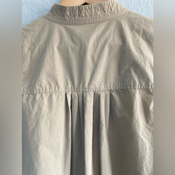 Banana Republic Sleeveless Dress medium Khaki Tan - Picture 8 of 9